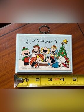 Title Peanuts Charlie Brown cartoon wall plaque